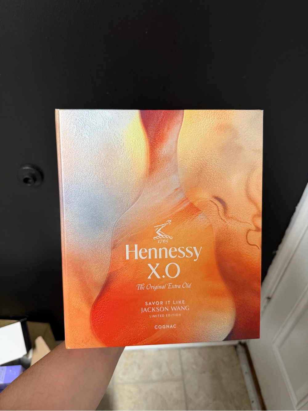 Empty bottle Hennessy X.O Box